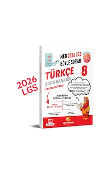8. Sınıf 2026 Lgs Meb Böyle Sorar Türkçe Soru Bankası Video Çözümlü Sinan Kuzucu Yayınları 8. Sınıf 2026 Lgs Meb Böyle Sorar Türkçe Soru Bankası Video Çözümlü Sinan Kuzucu Yayınları