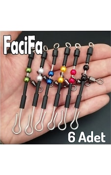 Kurşun Arkası Ve Rapala Aparatı Paslanmaz Üretim - 6 Adet Kurşun Arkası Ve Rapala Aparatı Paslanmaz Üretim - 6 Adet