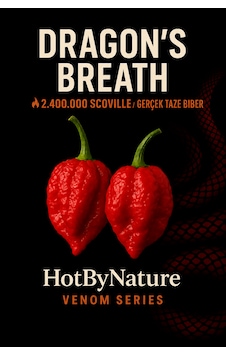 Dragons Breath Pepper / 2.5 Milyon Scoville - Gerçek Taze Acı Biber Dragons Breath Pepper / 2.5 Milyon Scoville - Gerçek Taze Acı Biber