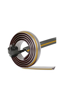 Greentech Esnek Kablo Kanalı Şeritli Gri/gt-kk09 Greentech Esnek Kablo Kanalı Şeritli Gri/gt-kk09