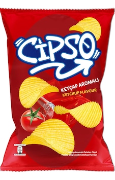 Ketçap Aromalı Süper Boy Cips 160 G Ketçap Aromalı Süper Boy Cips 160 G