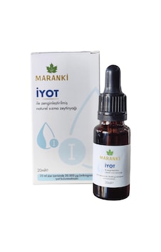 Maranki Sızma Zeytinyağı Konsantreli İyot 20 ML Maranki Sızma Zeytinyağı Konsantreli İyot 20 ML