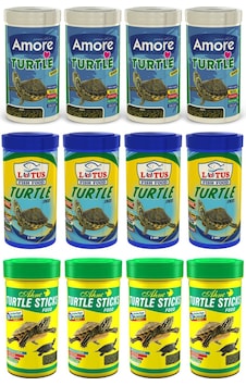 Amore Lotus Ahm Turtle Sticks 12x250 Ml Kaplumbağa Yemi Amore Lotus Ahm Turtle Sticks 12x250 Ml Kaplumbağa Yemi