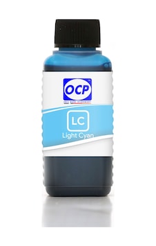 OCP HP 363 C8774EE Kartuş Mürekkebi 100ml LC Light Cyan Açık Mavi Dye OCP HP 363 C8774EE Kartuş Mürekkebi 100ml LC Light Cyan Açık Mavi Dye