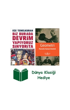 Biz Burada Devrim Yapıyoruz Sinyorita Cep Boy + Geometri + Dünya Klasiği Hediye Biz Burada Devrim Yapıyoruz Sinyorita Cep Boy + Geometri + Dünya Klasiği Hediye