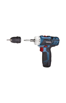 Proter PST 222 Plus 12V 2 Ah Li-ion Çift Akülü Vidalama Proter PST 222 Plus 12V 2 Ah Li-ion Çift Akülü Vidalama