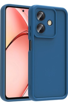 Oppo A3 Kılıf Kamera Korumalı Zore Ananas Kapak Koyu Yeşil