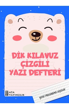 Ata Yayıncılık Kılavuz Çizgili Yazı Defteri Büyük Boy Dik T Ata Yayıncılık Kılavuz Çizgili Yazı Defteri Büyük Boy Dik T