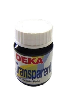 Deka Transparent Cam Boyası 25ml Cam Şişe Farblos İnceltici 02-00 Şeffaf