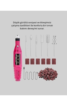 Tek 12v Çok Fonksiyonlu Tırnak Bakım Cihazı Yeni Nesil Najmaddin Tek 12v Çok Fonksiyonlu Tırnak Bakım Cihazı Yeni Nesil Najmaddin