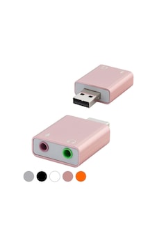 Usb Harici Ses Kartı 7.1 - Gümüş Hdx5272 Usb Harici Ses Kartı 7.1 - Gümüş Hdx5272