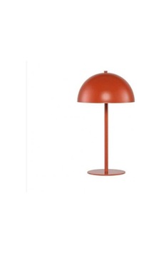 Mylights 30 Cm Baslıklı Masa Lambası Kırmızı Abajur Gece Lambası Siyah