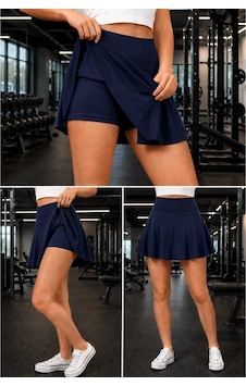 Sea Queen Kadın Büyük Beden Spor Günlük Tenis Şortlu Etek Yüksek Bel Toparlayıcı Deniz & Havuz Şortu Bikini Altı Lacivert - 885236193 Lacivert Sea Queen Kadın Büyük Beden Spor Günlük Tenis Şortlu Etek Yüksek Bel Toparlayıcı Deniz & Havuz Şortu Bikini Altı Lacivert - 885236193 Lacivert