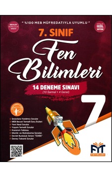 Fit 7 Sınıf Fen Bilimleri Denemeleri 14 Deneme