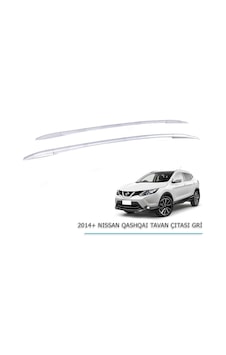 Nissan Qashqai 2014-2018 Tavan Çıtası Gri