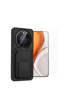 Teleplus Honor Magic 8 Lite Kılıf Bikart Kartlıklı Standlı Kapak + Nano Ekran Koruyucu Teleplus Honor Magic 8 Lite Kılıf Bikart Kartlıklı Standlı Kapak + Nano Ekran Koruyucu