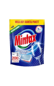 Mintax Bulaşık Makinesi Deterjanı 200 Tablet Mintax Bulaşık Makinesi Deterjanı 200 Tablet