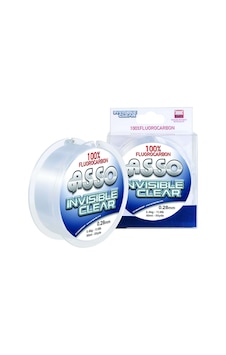 Asso Invisible Clear Paralel %100 Fluoro Carbon Misina 50mt Standart - 0.30 Mm Asso Invisible Clear Paralel %100 Fluoro Carbon Misina 50mt Standart - 0.30 Mm