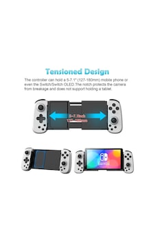 D6 Tablet Telefon Için Joyistikli Teleskopik Oyun Gamepad Android Ios Harmonyos Switch Androidtv Beyaz - 795473871 D6 Tablet Telefon Için Joyistikli Teleskopik Oyun Gamepad Android Ios Harmonyos Switch Androidtv Beyaz - 795473871