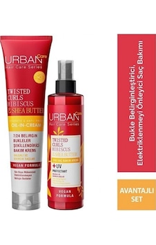 Urban Care Twisted Curls Hibiscus & Shea Butter Saç Bakım Seti Urban Care Twisted Curls Hibiscus & Shea Butter Saç Bakım Seti