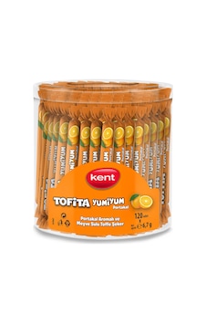 Kent Tofita Yumiyum Yumuşak Şeker Portakallı 6.7 G 120 Adet Kent Tofita Yumiyum Yumuşak Şeker Portakallı 6.7 G 120 Adet