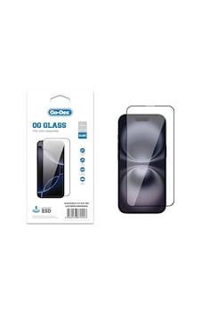 Apple Uyumlu   iPhone 14 Pro Go Des Og Glass Antistatik Temperli Cam Ekran Koruyucu Şeffaf