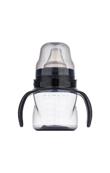 Mamajoo Kulplu Akıtmaz Eğitici Bardak Black 160 ML & Anti-Kolik B Siyah Mamajoo Kulplu Akıtmaz Eğitici Bardak Black 160 ML & Anti-Kolik B Siyah