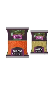 Yazar Kırmızı Mercimek 5 KG + Yeşil Mercimek 2 KG Yazar Kırmızı Mercimek 5 KG + Yeşil Mercimek 2 KG