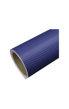 Koyu Mavi Karbon Folyo, 127 Cm X 50 Cm Kaplama Folyosu 127 X 100 Cm