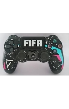 Comse PS4 Uyumlu Kablosuz Oyun Kolu PC Uyumlu Kablo Dahil Siyah Fifa Comse PS4 Uyumlu Kablosuz Oyun Kolu PC Uyumlu Kablo Dahil Siyah Fifa