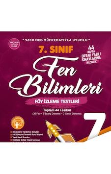 7. Sınıf Fen Föy İzleme Testleri 7. Sınıf Fen Föy İzleme Testleri