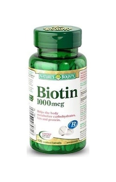 Nature'S Bounty Biotin 1000 Mcg 100 Tablet Nature'S Bounty Biotin 1000 Mcg 100 Tablet