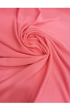 Krep Oscar Jorjet Eteklik Elbiselik Kumaş Mercan Renk J19 Krep Oscar Jorjet Eteklik Elbiselik Kumaş Mercan Renk J19
