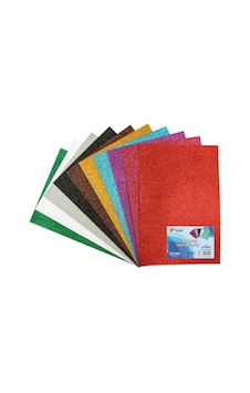 Lino Simli Yapışkanlı Eva 20x30 Cm 10 Renk 2 Mm 10'lu Paket