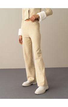 Xint Sarı Regular Fit Pamuklu Pantolon 470357 Xint Sarı Regular Fit Pamuklu Pantolon 470357