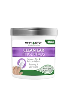 Vet's Best Clean Ear Kedi Ve Köpek Kulak Temizleme Parmak Pedi 50 Adet