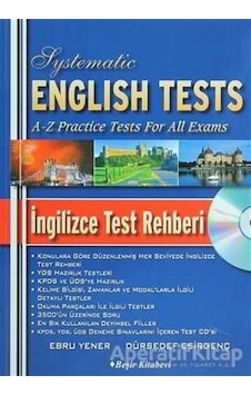English Tests-İngilizce Test Rehberi - Ebru Yener -  Dürsedef Esirgenc - Beşir Kitabevi