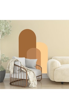 3 Renkli Bohem Tarz Duvar Sticker 100x65cm Diğer 3 Renkli Bohem Tarz Duvar Sticker 100x65cm Diğer