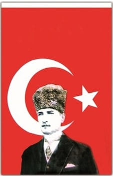 Vatan Atatürklü Bayrak 70x105cm Türk Bayrağı 1 Vatan Atatürklü Bayrak 70x105cm Türk Bayrağı 1