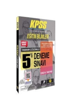 Tasarı Yayınları 2024 Kpss Eğitim Bilimleri 5'li Deneme Sınavı