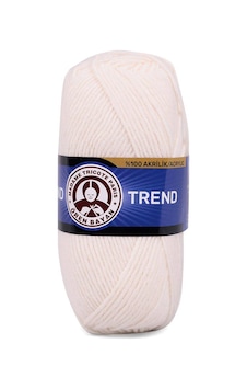 Ören Bayan Trend El Örgü İpi Krem 004 Ören Bayan Trend El Örgü İpi Krem 004