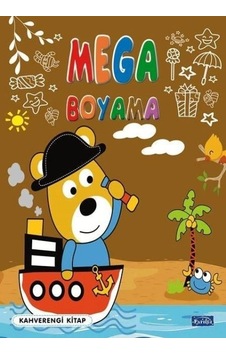 Mega Boyama Kahverengi Kitap Mega Boyama Kahverengi Kitap