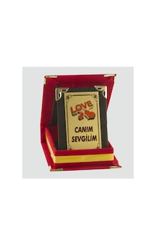 Canım - 313 - Sevgilim - Spt-gld - Plaketi Kırmızı Canım - 313 - Sevgilim - Spt-gld - Plaketi Kırmızı