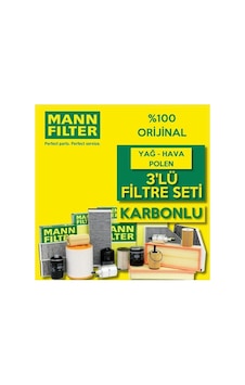 Mann-filter Mercedes B Serisi B150 W245 Filtre Bakım Seti 2005-2011 3kp Mann-filter Mercedes B Serisi B150 W245 Filtre Bakım Seti 2005-2011 3kp