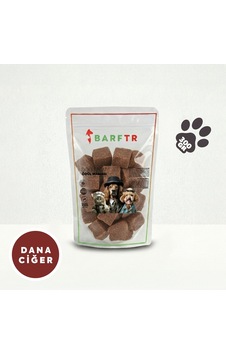 Barftr Dana Ciğer Köpek Ödülü 300 Gr Barftr Dana Ciğer Köpek Ödülü 300 Gr
