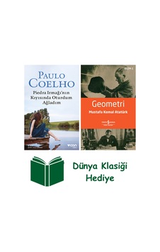 Piedra Irmağının Kıyısında Oturdum Ağladım + Geometri + Dünya Klasiği Hediye Piedra Irmağının Kıyısında Oturdum Ağladım + Geometri + Dünya Klasiği Hediye