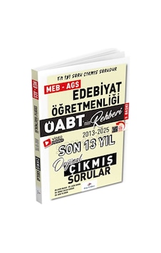 Dizgi Kitap 2026 Meb Ags Öabt Edebiyat Öğretmenliği Öabt Nin Rehberi Konularına Göre 13 Yıl Çıkmış Sorular