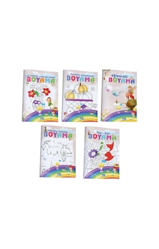 Etkinlikli Boyama Kitabı 5 Kitap Takım / Kolektif / Tandem Yayınları / 9786257194303 Etkinlikli Boyama Kitabı 5 Kitap Takım / Kolektif / Tandem Yayınları / 9786257194303