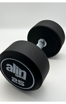 Alin Sport 25 Kg Kauçuk Kaplı Profesyonel Olimpik Dumbbell Dambıl - Beyaz Alin Alin Sport 25 Kg Kauçuk Kaplı Profesyonel Olimpik Dumbbell Dambıl - Beyaz Alin