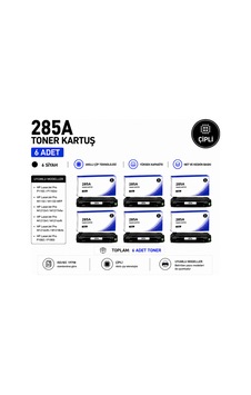 Hp 285a Çipli Toner 6 Adet Hp 285a Çipli Toner 6 Adet